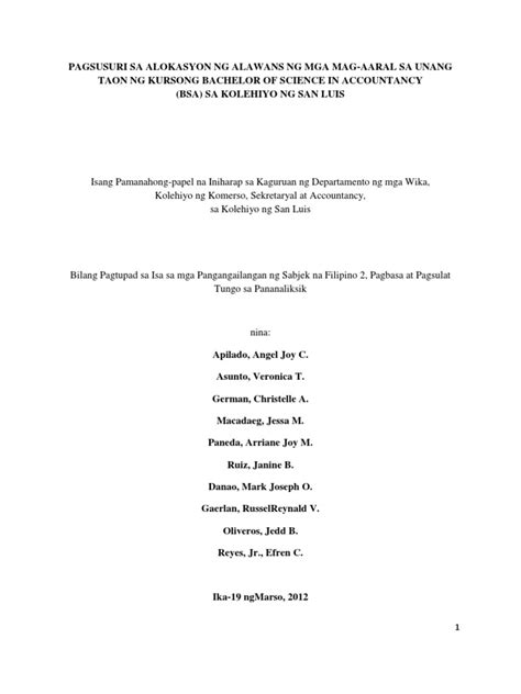 pamper in tagalog|research paper in tagalog.